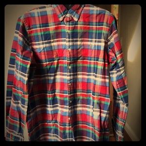 Ralph Lauren men’s plaid shirt size large